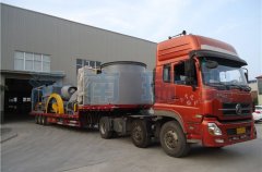 湖北秸稈烘干設備裝車發(fā)貨 不負客戶所托